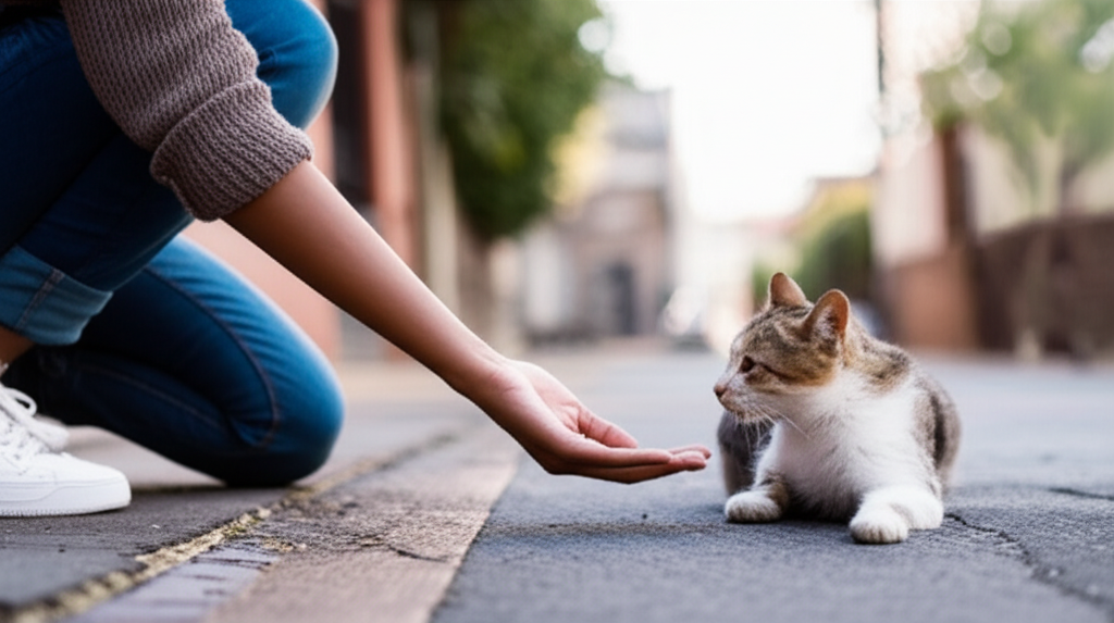 How to Safely Approach and Rescue a Stray Cat